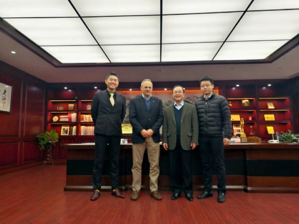 英國(guó)古奇公司的 Ron Bechtold先生,Masashi Wada 先生與中國(guó)區(qū)代表韓冰先生到訪(fǎng)我司