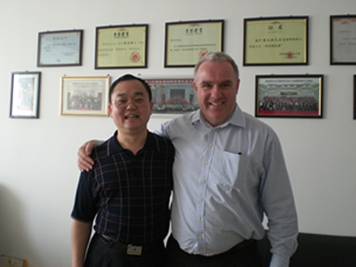 英國(guó)古奇·休斯古公司銷售總裁Paul先生訪問我司
