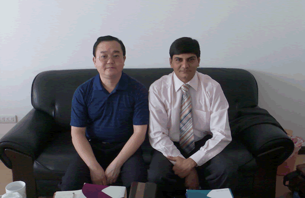 印度海豚國(guó)際公司總經(jīng)理Mr. Mukesh訪問我司