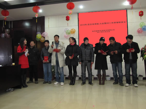 2010年度總結表彰大會暨迎春聯(lián)誼