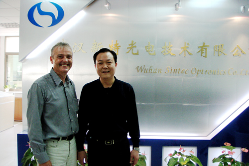 法國(guó)Manlight公司董事長(zhǎng)訪問我司